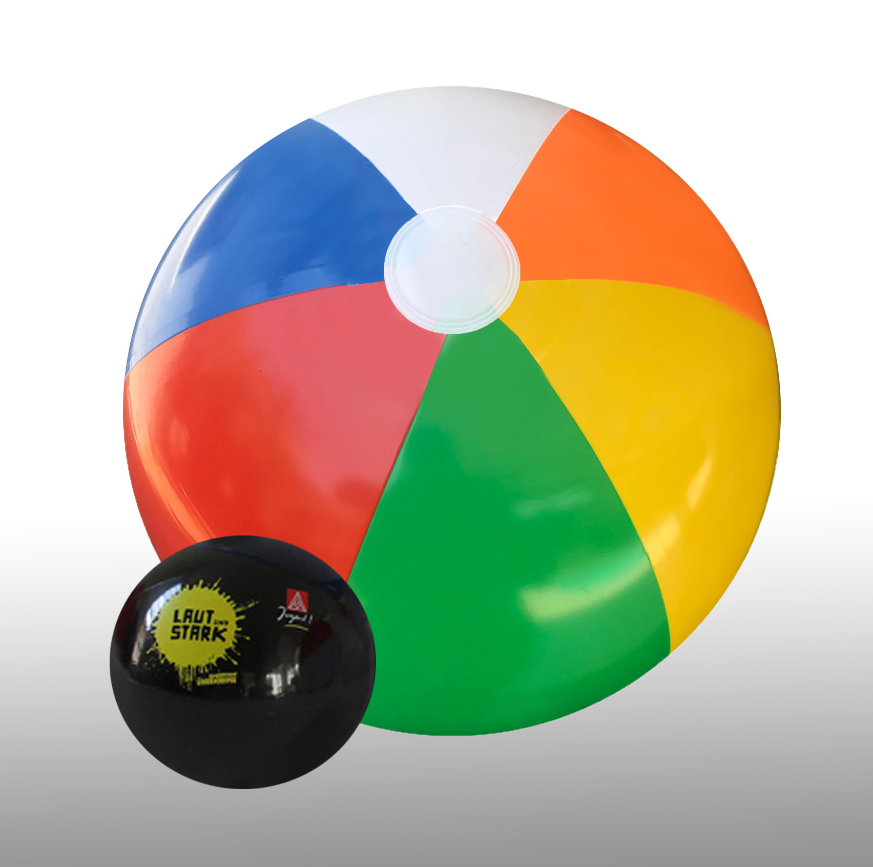 1,5m Beach Balls - .Multi-Colour - ballsforafrica.co.za